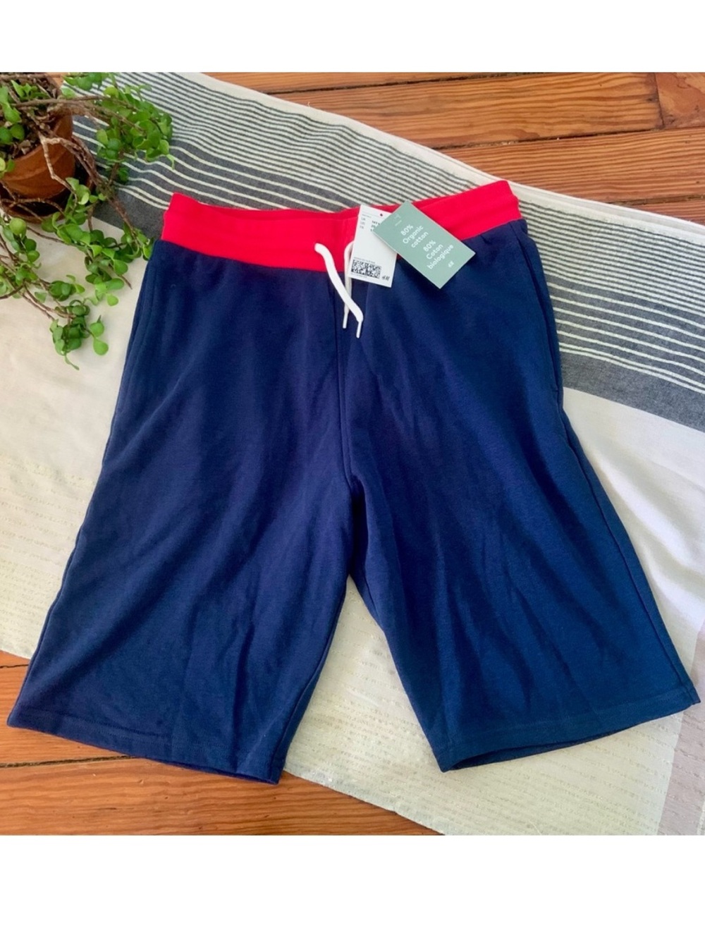 NWT H&M Organic Cotton Boys Lounge Shorts